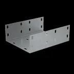 Соединительная пластина усиленная П-образная для лотка 80х600 мм ПЛЮС