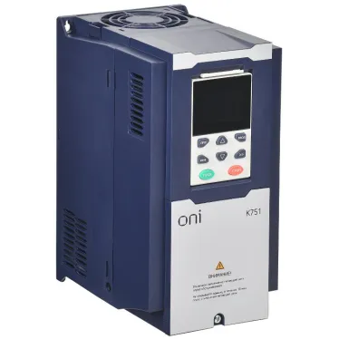 Преобразователь частоты K751 380В 3Ф 7,5-11кВт 17-25А