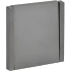 FORTE@PIANO Выключатель 1-клавишный 10А FP501 сталь IEK