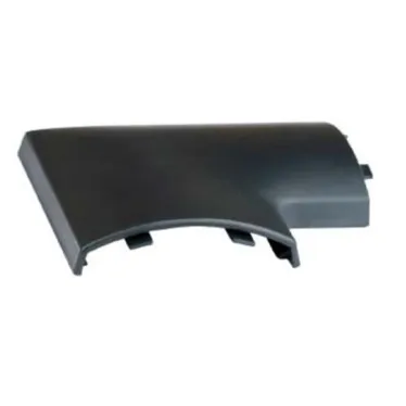 Угол плоский для напольного канала 75х17мм APSP A черный