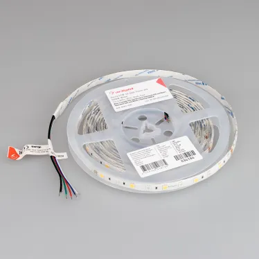 Лента светодиодная RTW-SE-B60-10mm 24V RGBW-White (14.4 W/m, IP65, 5060, 5m) (arlight, Открытый) | 034184 | Arlight