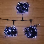 Гирлянда "LED ClipLight" 24V, 3 нити по 20 м, свечение с динамикой, цвет диодов Белый | 323-305 | NEON-NIGHT