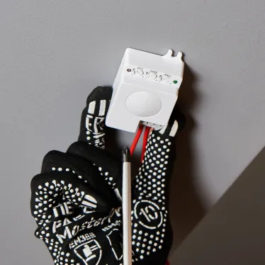 Датчик движения потолочный микроволновый ДДПМ 02, 180 (гориз)/360 (верт), 1200 Вт, 10-2000 Лк, 3-10 м, 10-900 сек. 5,8 ГГц | 11-9217 | REXANT