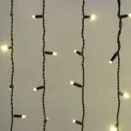 Гирлянда "Светодиодный Дождь" 2х1,5м, постоянное свечение, черный провод, 230 В, диоды ТЕПЛЫЙ БЕЛЫЙ, 360 LED | 235-126 | NEON-NIGHT