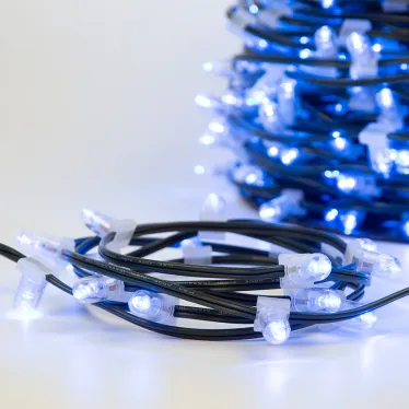 Гирлянда "LED ClipLight" 12V 150 мм, цвет диодов Синий | 325-123 | NEON-NIGHT