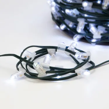 Гирлянда "LED ClipLight" 12V 150 мм, цвет диодов Белый, Flashing (Белый) | 325-145 | NEON-NIGHT