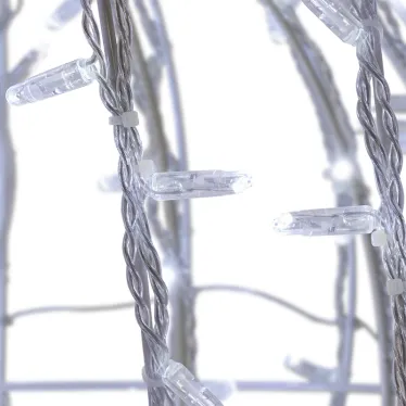 Шар светодиодный 230V, диаметр 30 см, 120 светодиодов, эффект мерцания, цвет белый | 501-612 | NEON-NIGHT