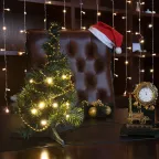 Елочка высота 30см, питание от USB, зеленая | 533-325 | NEON-NIGHT