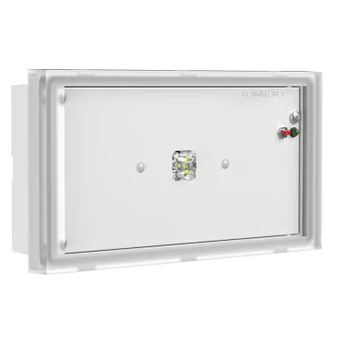 Указатель аварийный светодиодный BS-VOLNA-81-L1-INEXI2 2Вт 1ч IP44 непостоянный встраиваемый/накладной | a15846 | Белый Свет