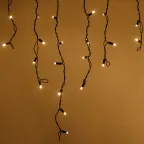 Светодиодная гирлянда ARD-EDGE-CLASSIC-2400x600-BLACK-88LED-STD WARM (230V, 6W) | 026013 | Arlight