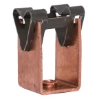 Держатель токоотвода металлический 35мм, L-20мм, Ni/Сu EKF PROxima |  lp-d2115-20-cu |  EKF