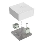 Коробка огнестойкая для кабель-канала 40-0450-FR6.0-4 Е15-Е60 (латунь) 75х75х30 IP42 4p, 6.0 мм.кв.| 40-0450-FR6.0-4-Е60 | Промрукав