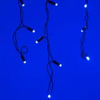 Светодиодная гирлянда ARD-EDGE-CLASSIC-2400x600-BLACK-88LED-STD BLUE (230V, 6W) | 026009 | Arlight