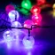 Гирлянда светодиодная Нить Шарики ENIN - 25BG кракле d25мм, 2 м, RGB, 220V | Б0055997 | ЭРА