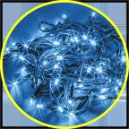 Гирлянда световая  NGF-S01-200B-10-21.5m-230-C8-BL-IP44 | 61833 | Navigator