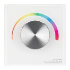 Панель SMART-P8-RGB-G-IN White (12-24V, 3x4A, Rotary, 2.4G) (Arlight, IP20 Пластик, 5 лет) | 033764 | Arlight