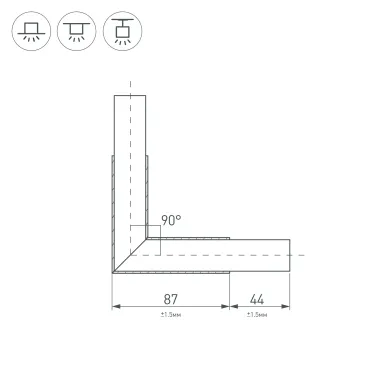 Светильник LGD-GERA-4TR-R55-10W Day4000 (BK, 24 deg, 230V, DALI) (Arlight, IP20 Металл, 5 лет) | 033127 | Arlight