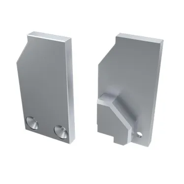 Заглушка для AЛм-GLASS-6 левая глухая (ARL, металл)