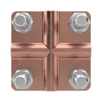 Соединитель пруток - пруток D8 мм медь