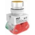 Выключатель кнопочный ВK-22 ABLF диам. 22мм желтый 220В