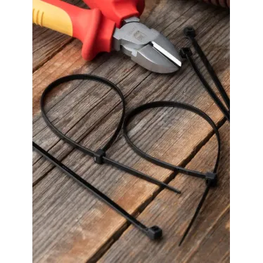 Хомут 3.6х250 черный нейлон (100шт)