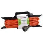 Удлинитель силовой на рамке c заземлением 1 розетка 30м ПВС 3x0.75мм2 UFx-1e-3x0.75-30m ЭРА