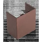 Соединитель (20х10) (4 шт) Plast под темное дерево