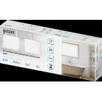 Светильник светодиодный настенный бра 6 Вт 300 лм 4000К AC 220В Серый IP20 290х110х40мм Lola Gauss