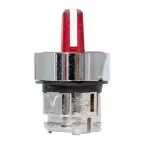 Механизм переключателя исполнительный ХB4 красный на 2 положения возвратный без фиксации с подсветкой с короткой ручкой PROxima