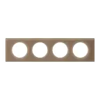 Рамка, четырехпостовая, смальта мокка