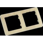 MASTER Рамка на 2 поста, сосна