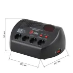 Стабилизатор напряжения компактный СНК-1500-Ц цифровой дисплей 160-260В/220В, 1500ВА