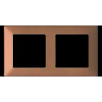 Valena LIFE Рамка 2 поста медь универсальная