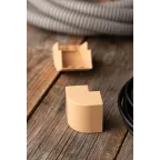 Угол внешний (40х25) (4 шт) Plast под светлое дерево