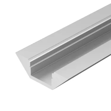 Профиль с экраном ALU-CORNER-2000 ANOD+FROST (ARL, Алюминий)