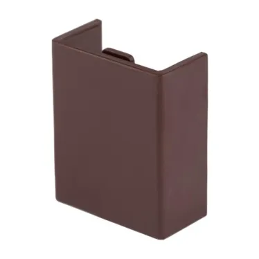 Соединитель (40х25) (4 шт) Plast под темное дерево