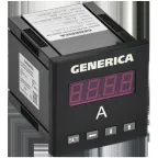                  Амперметр цифровой щитовой однофазный DO RS-485 72х72мм LED GENERICA
               