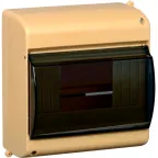 Бокс с прозрачной крышкой КМПн 2/6 для 6-х автоматических выключателей (Сосна)