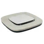 Valena ALLURE Лицевая панель для выключателей одноклавишных Жемчуг