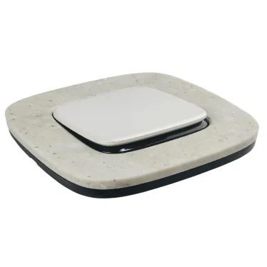 Valena ALLURE Лицевая панель для выключателей одноклавишных Жемчуг