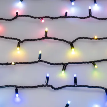 Светодиодная гирлянда ARD-STRING-PRO-10000-BLACK-95LED-LIVE RGBW-DMX (24V, 10W) (Ardecoled, IP65) | 031751 | Arlight