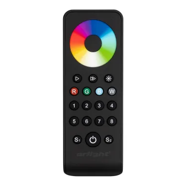 Панель Sens SMART-P43-MIX Black (230V, 4 зоны, 2.4G) | 028137 | Arlight