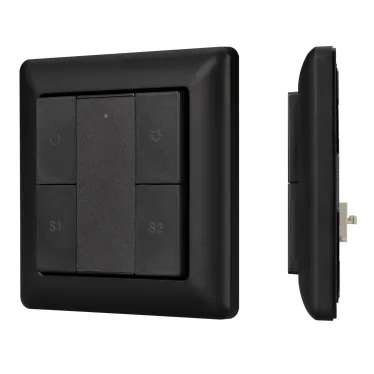 INTELLIGENT ARLIGHT Панель DALI-223-1G-2S-IN-BLACK (BUS) (INTELLIGENT ARLIGHT, -) | 031100 | Arlight