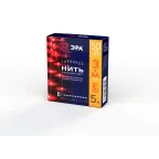 Гирлянда светодиодная  Нить 5 м красный свет,  на эл.пит.АА   ENIN -5NR   IP20 (100/2500) | Б0047963 | ЭРА