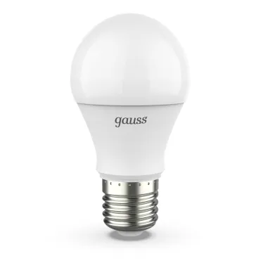 Лампа светодиодная LED 10Вт E27 220В 3000К A60 | 102502110 | Gauss
