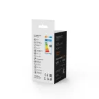 Лампа светодиодная Basic Filament Шар 4,5W 380lm 2700К Е27 milky LED 1/10/50 | 1055215 | Gauss