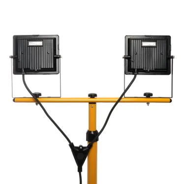 Прожекторы светодиодные ДО-2х50 на штативе 6400К 9000Лм IP65