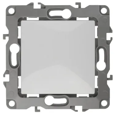 Переключатель, 10АХ-250В, Эра12, белый,12-1103-01