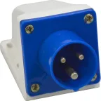Вилка 513-16А-6h-220AC-2P+PE-IP44