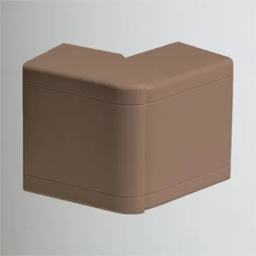 Угол внешний для РКК-80х60 и 80х40 (коричневый)